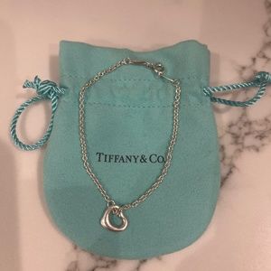 Tiffany and co Open heart Minimalist Bracelet,